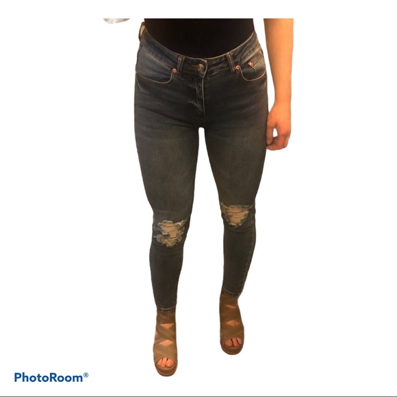 SOLD | Monkey Ride High Rise 90s Style Jeans - Picture 2 of 12